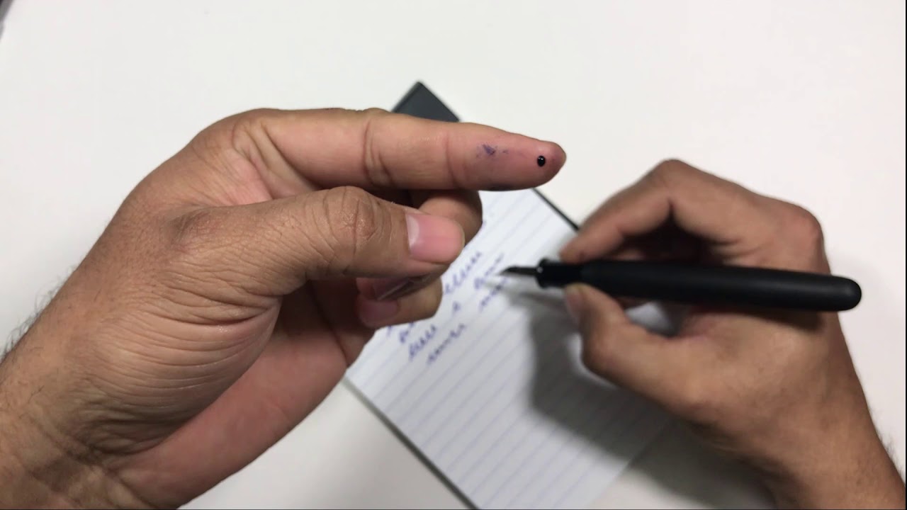 Fountain pen tips and tricks | Burping in eyedropper pens