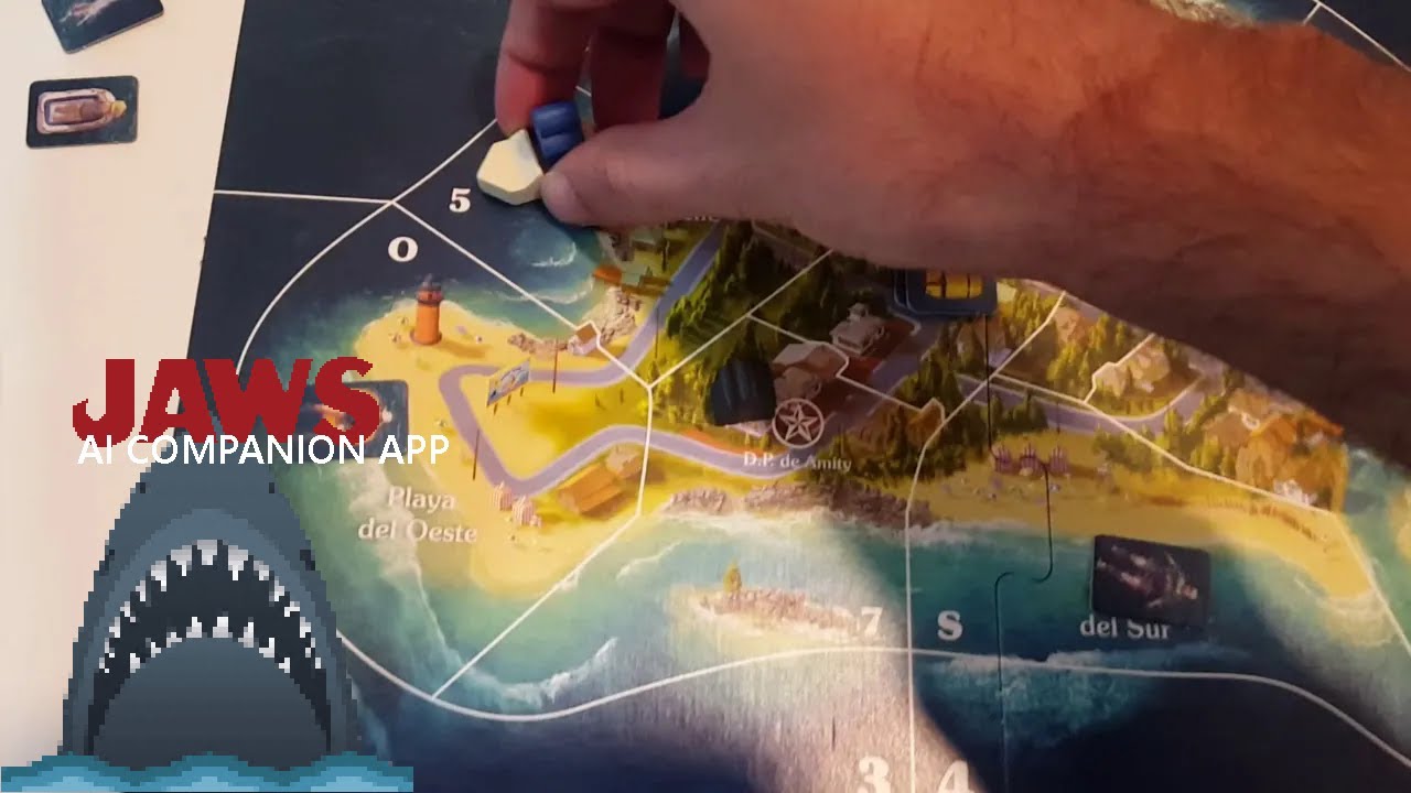 Jaws board game - Companion App Demo