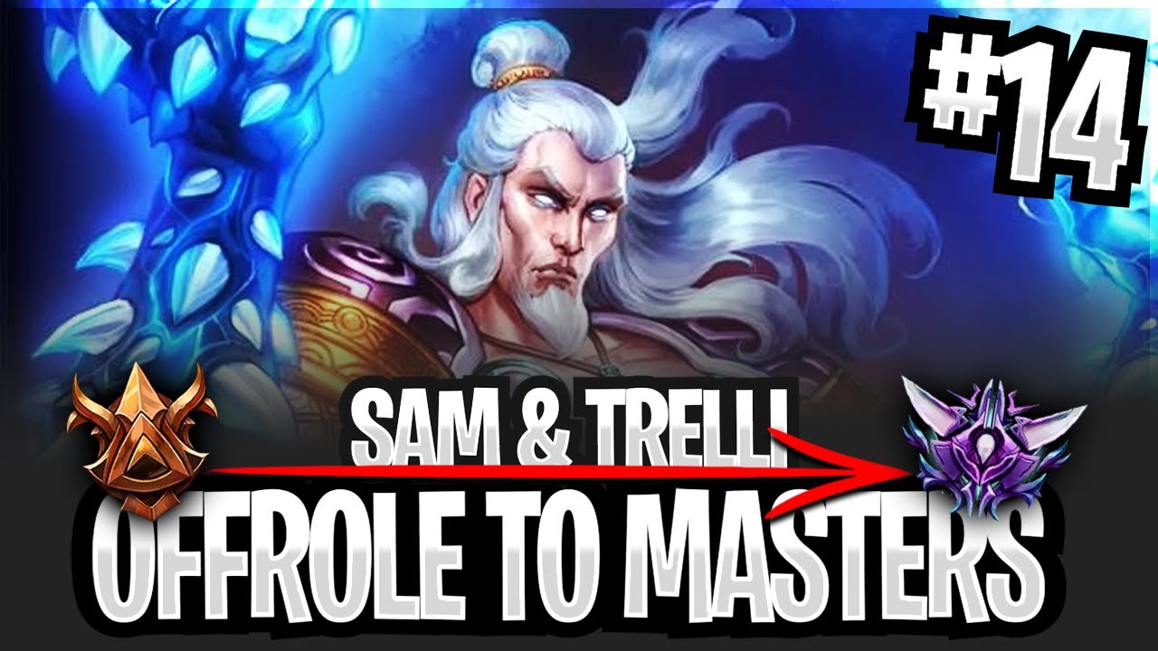 FULL LIFESTEAL HEBO SOLO - Offrole To Masters Ep.14 - Season 8 Conquest 5v5 Ranked - SMITE
