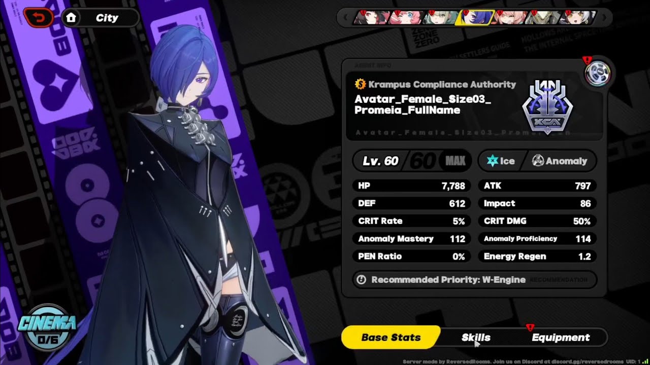 ZZZ 2.8 BETA - Promeia: Menu Animations and Combat Showcase