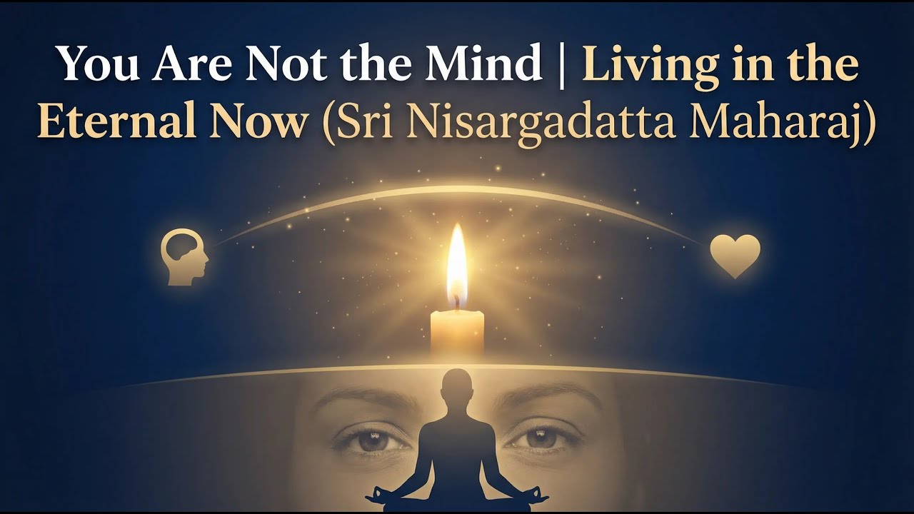 You Are Not the Mind | Living in the Eternal Now (Sri Nisargadatta Maharaj)