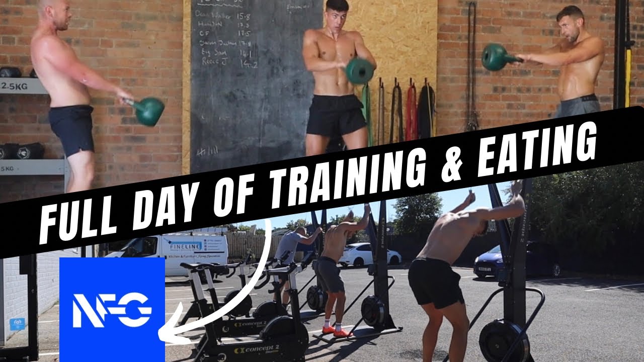 National Fitness Games Prep | Full Day Of Eating & Training