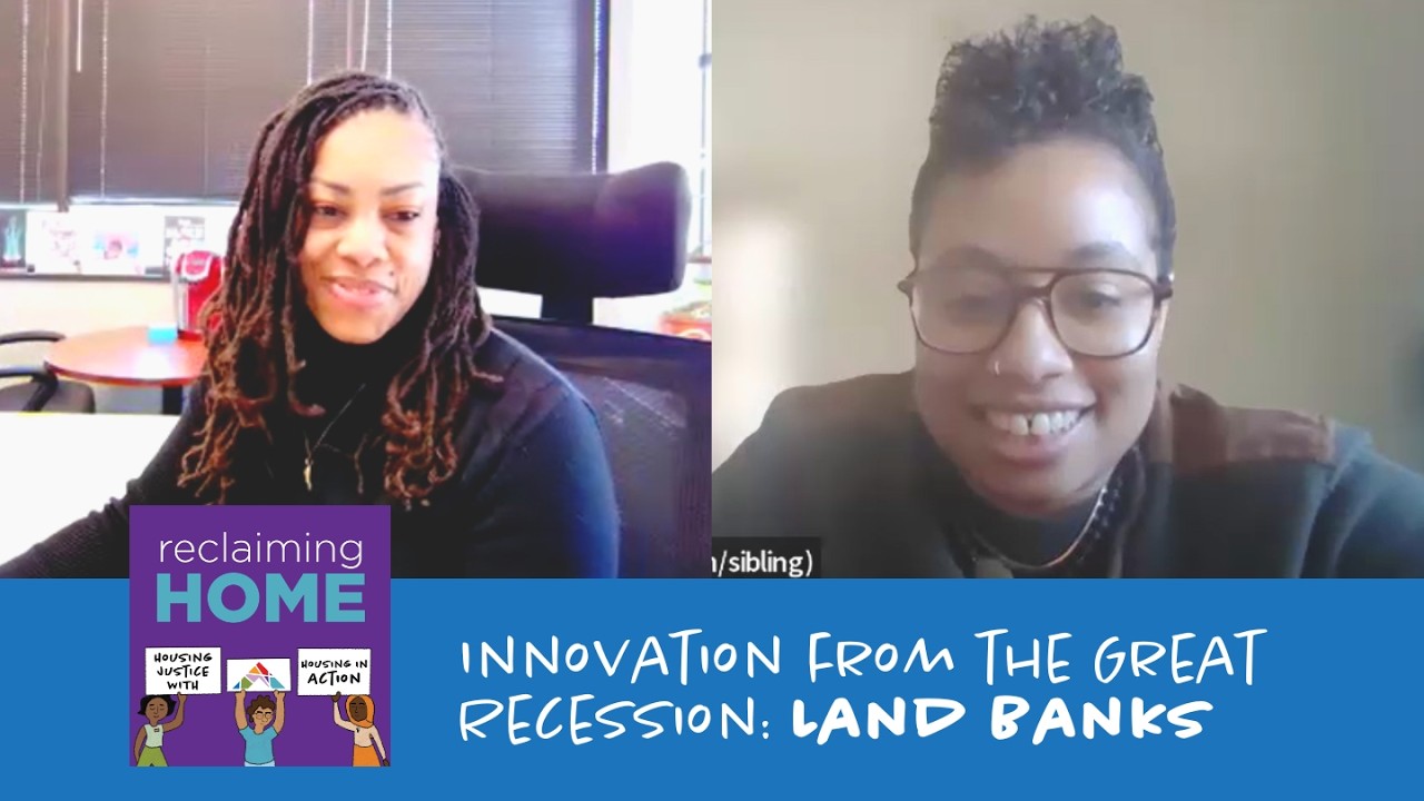 Innovation from the Great Recession: Land Banks | AsaleSol Young & Aarica Coleman (Land Bank TC)