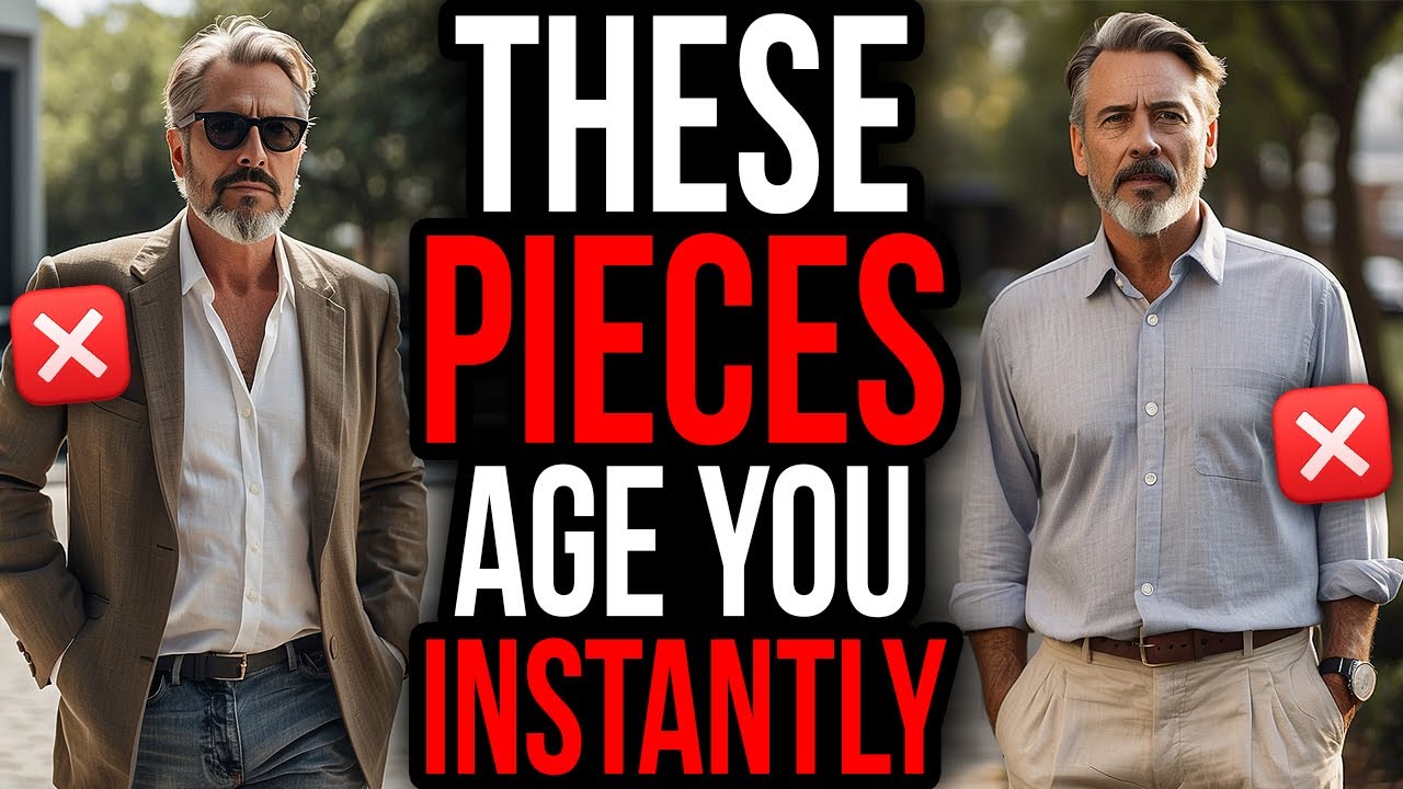 12 OUTDATED Clothing Items Men Over 40 Should REPLACE Today!