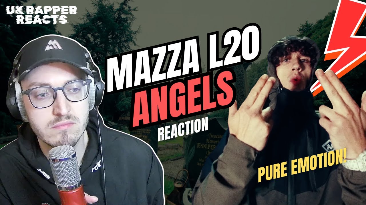 RAPPER REACTS to MAZZA L20 - ANGELS | UK Rap Music Reaction | Zee TV