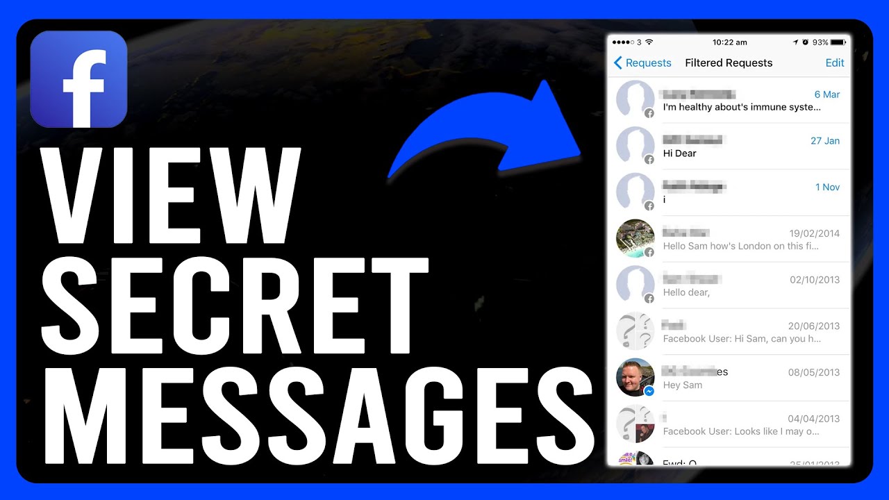 How to View Hidden/Secret Messages on Facebook Messenger (How to Find Hidden Facebook Messages)