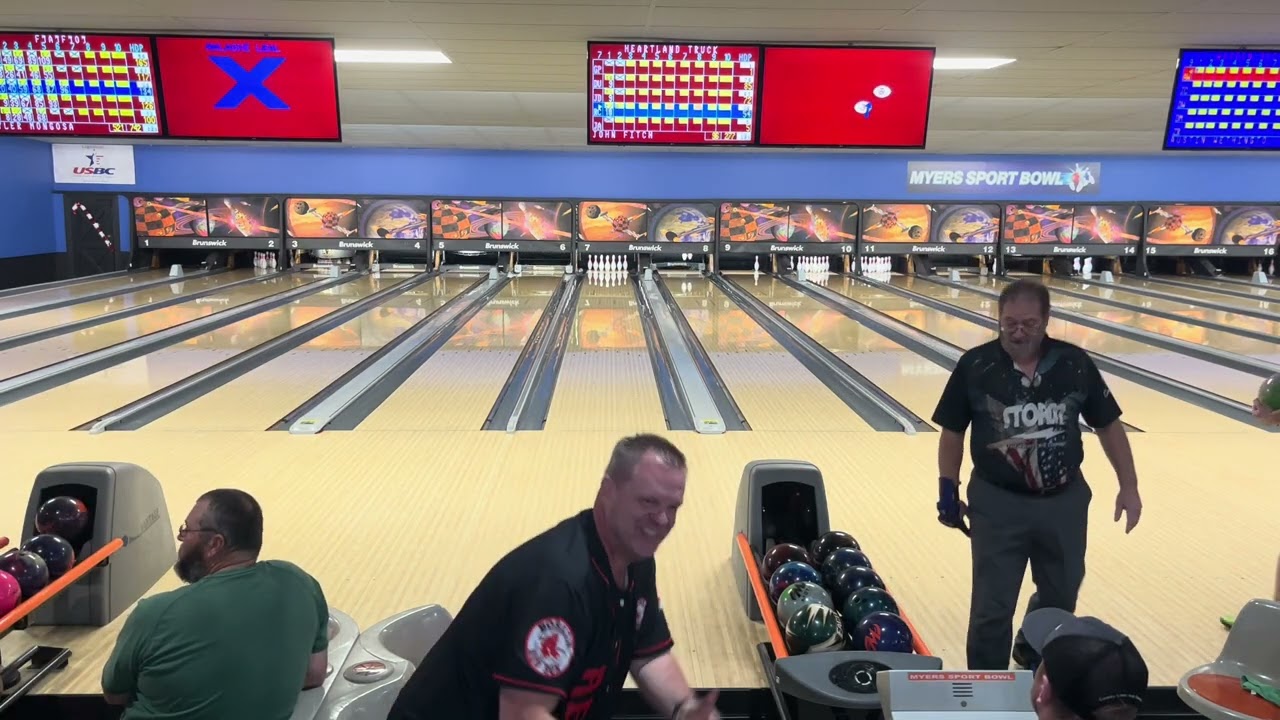 Thursday Night League Bowling @ Myers Sport Bowl Game 3 part 1 December 18, 2025