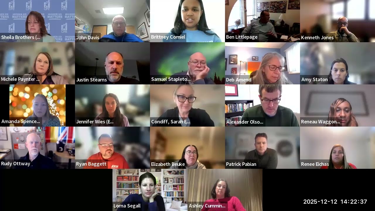 Faculty Leadership Academy Virtual Session - Dec. 12, 2025