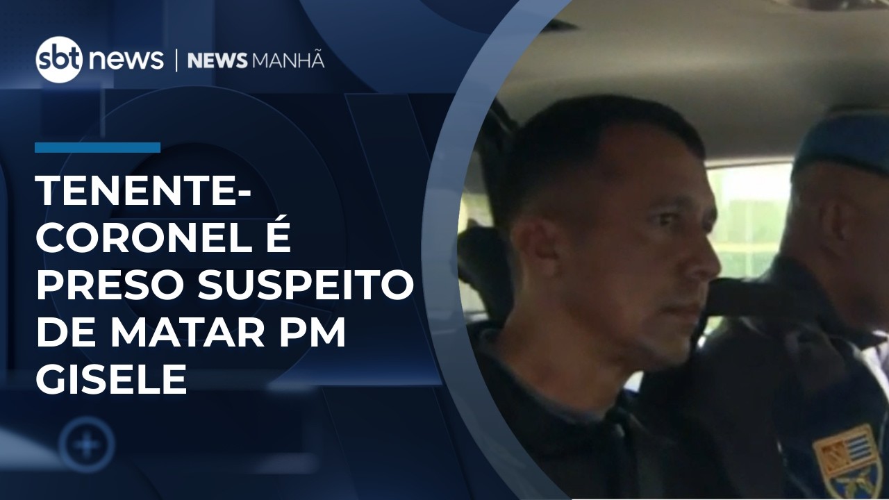 Caso Gisele: tenente-coronel é preso suspeito de matar a esposa | #NewsManhã