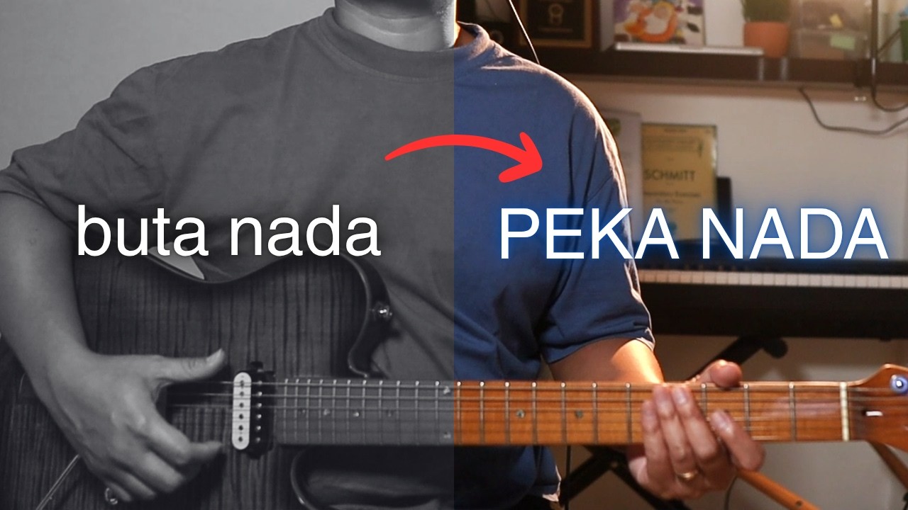 Latihan telinga untuk yang buta nada