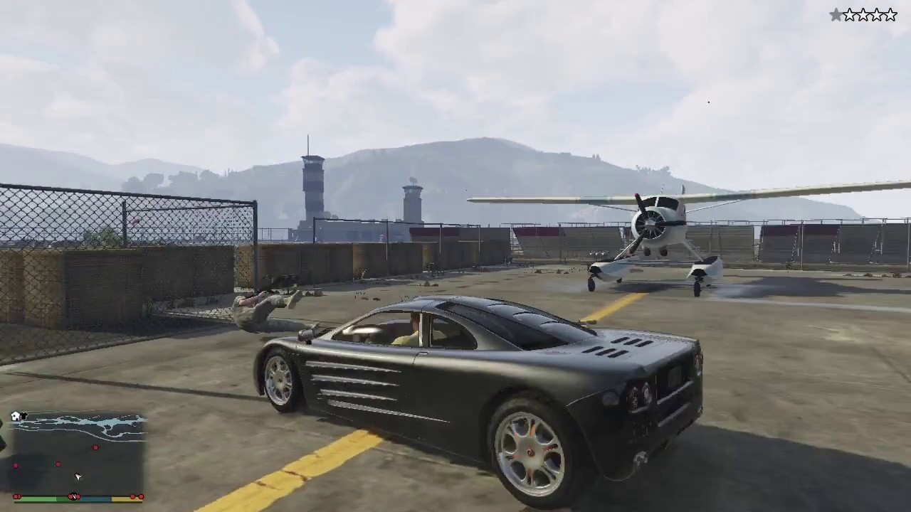 GTA 5 Busted | Franklin CJ Style Jet Escape from Fort Zancudo ✈️🚓💥