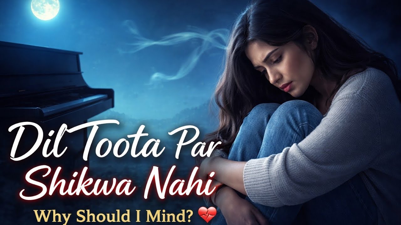 🎵 Dil Toota Par Shikwa Nahi | Female Sad Song | Why Should I Mind? 💔