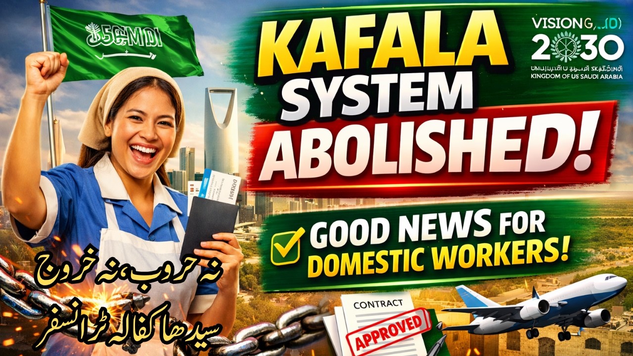 Good News for Domestic Workers in Saudi Arabia 2026 | New Rules & Benefits Update