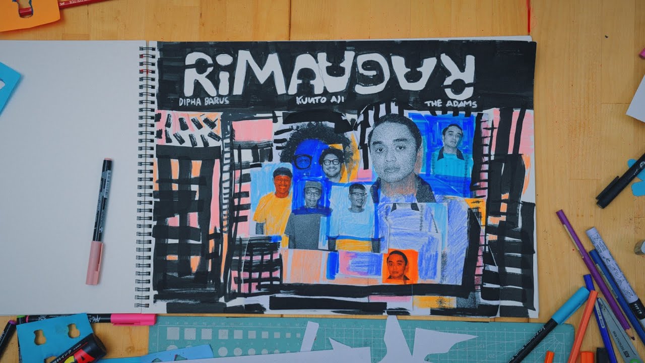 Dipha Barus, Kunto Aji, The Adams - Rima Raga (Official Lyric Video)