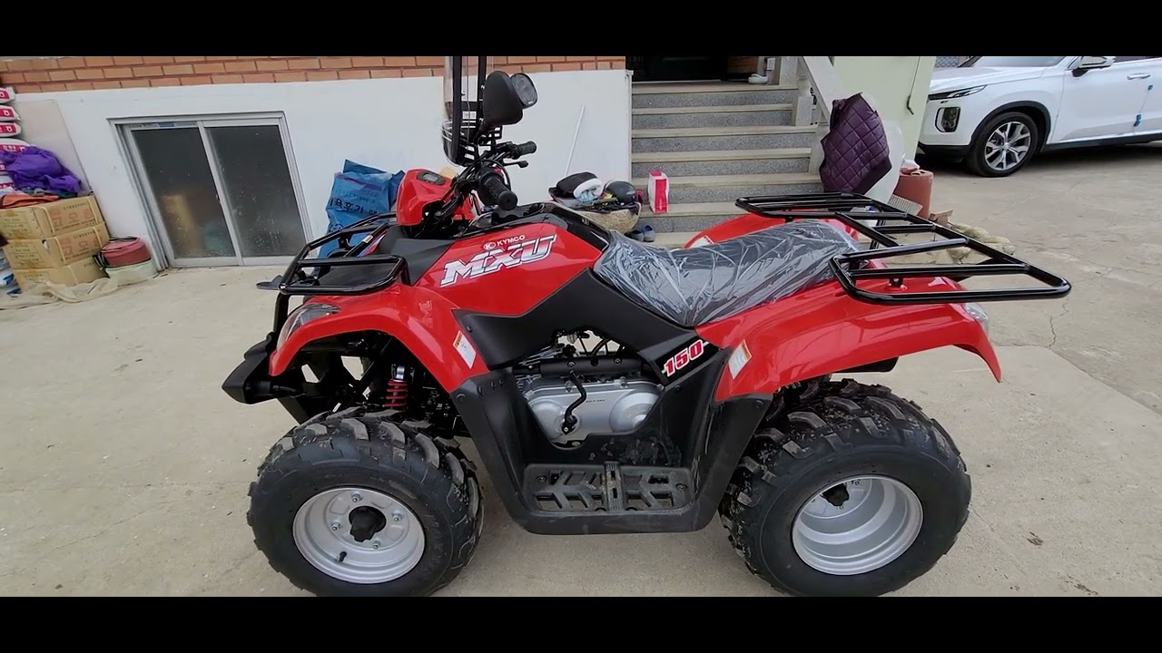 kymco mxu 150 킴코150 리뷰
