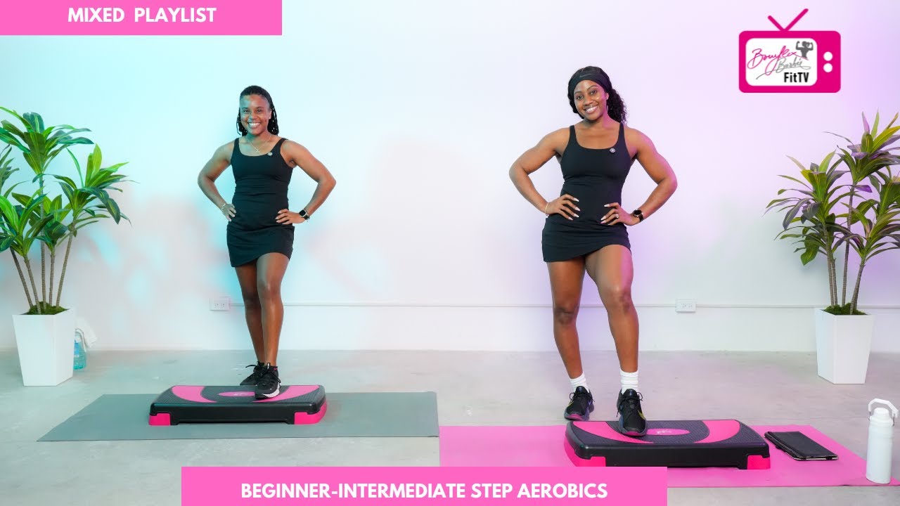 Flex Squad - 30 Mins Step Aerobics [ BEGINNER/INTERMEDIATE ] Mixed Playlist