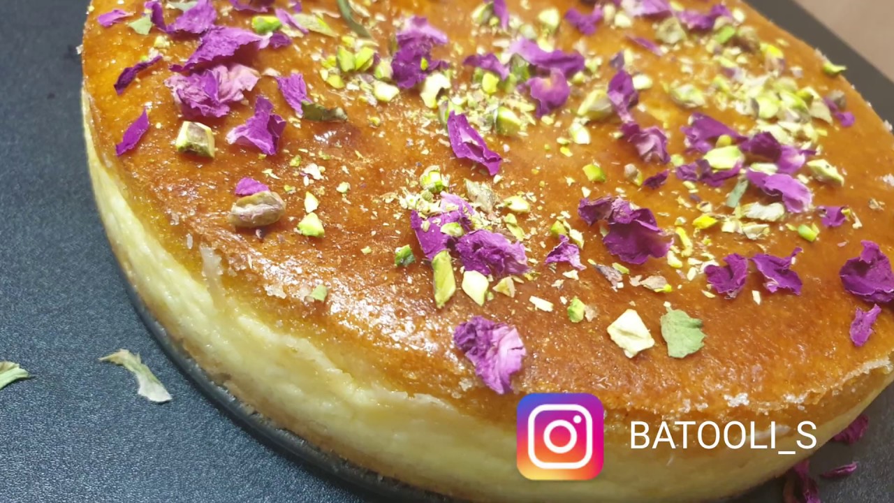 Coconut, cream & orange blossom cake (Basboosa) بسبوسة بالقشطة هشة و طرية و الطعم رهيب