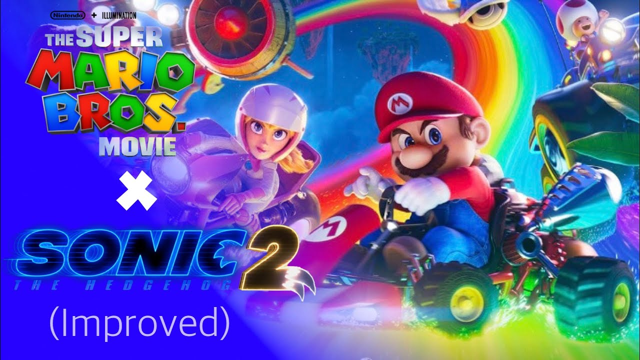 The Super Mario Bros. Movie Trailer (Sonic The Hedgehog 2 Style) (IMPROVED VERSION)