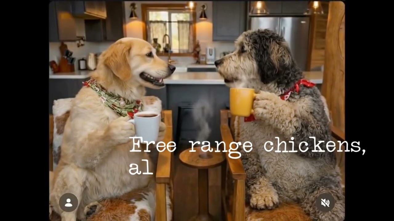 Two Dogs Discuss City Life ☕🐾 | Morning Coffee at Stardust