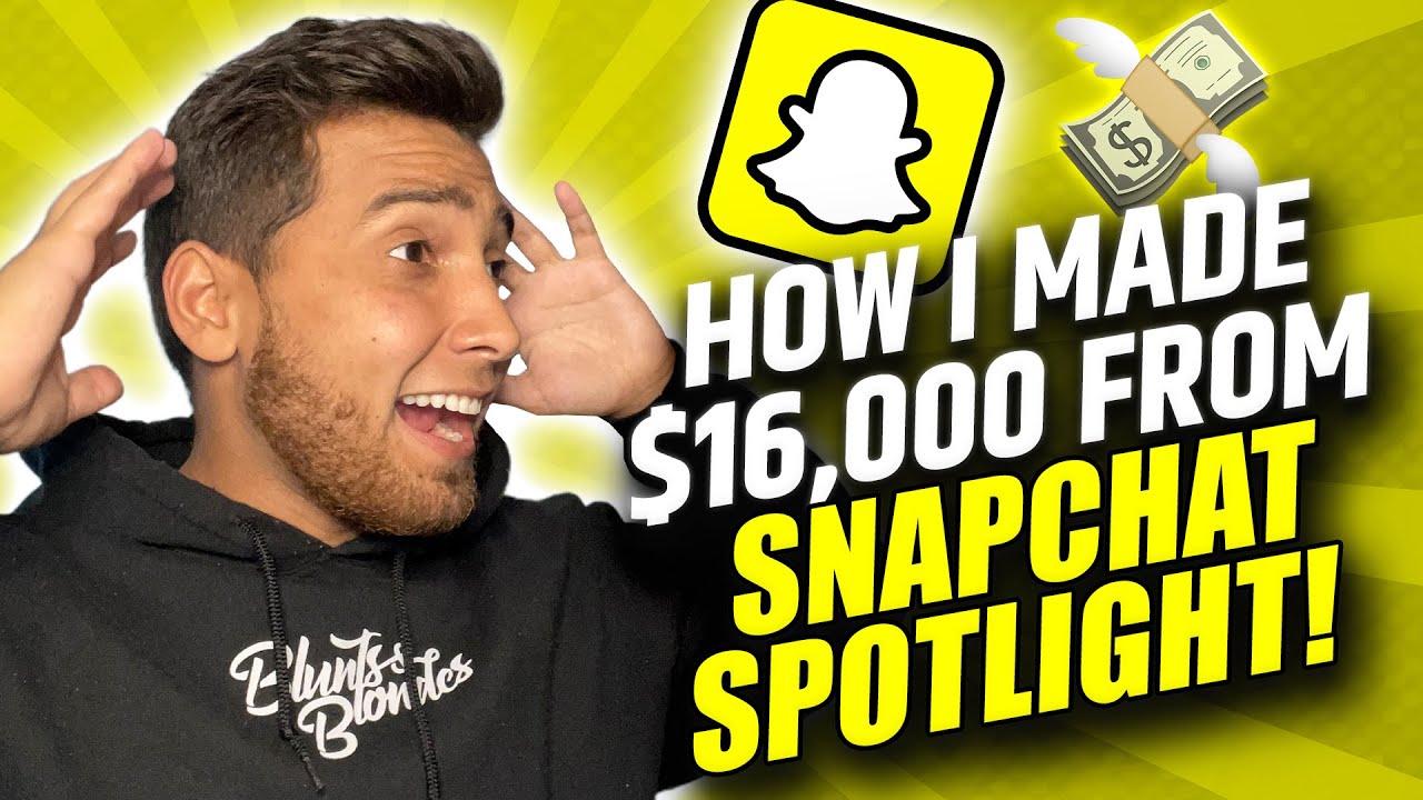 How to Get Paid from Snapchat Spotlight with EXAMPLES!