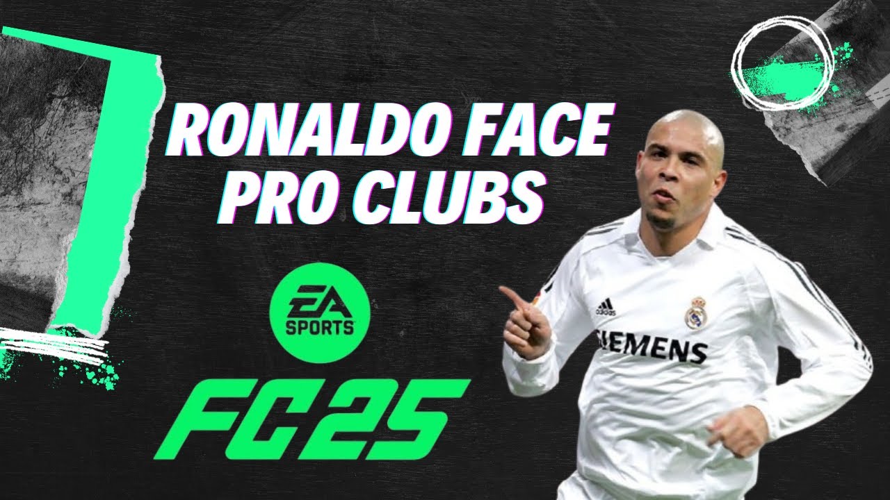 EA FC 25 PRIME RONALDO NAZARIO FACE - Pro Clubs - Career Mode - PRIME R9