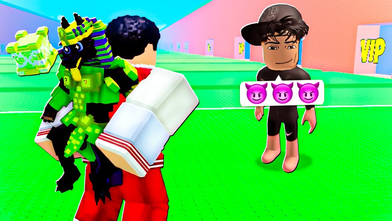 Um Menino desumilde ROUBOU meu INFINITY no Tsunami para brainrots