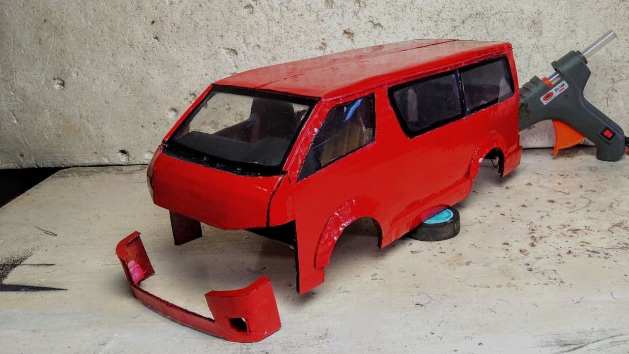 Как сделать низкую крышу Toyota Hiace своими руками (Ч1)