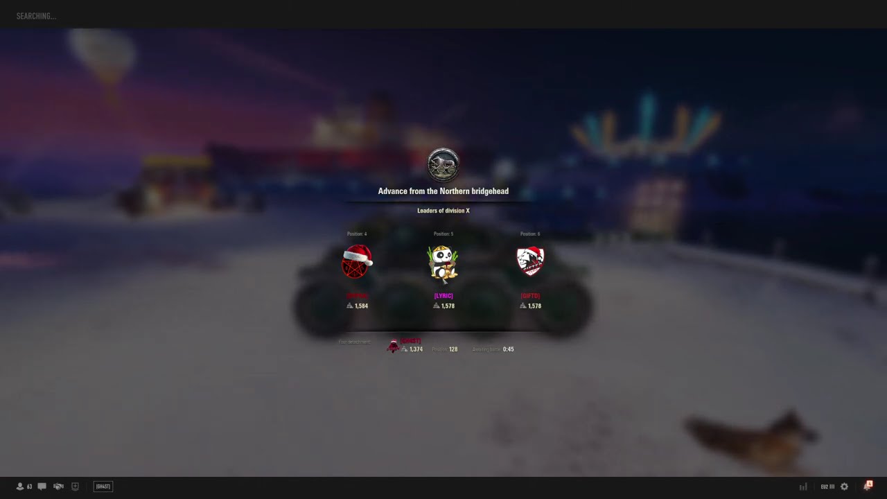 Dakillzor led our Advance and this is what happened...