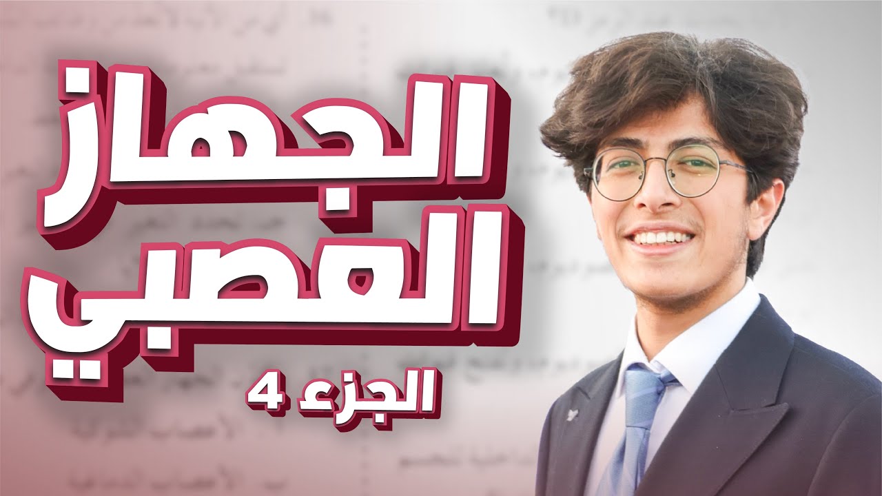 الأحياء|| الجهاز العصبي جزء 4|| توجيهي الأردن|| أ. معتصم القطاونة 