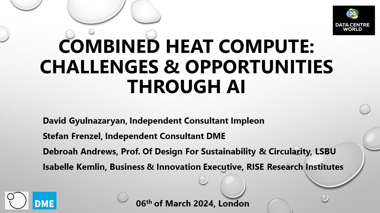 Combined Heat Compute: Challenges & Opportunities Through AI