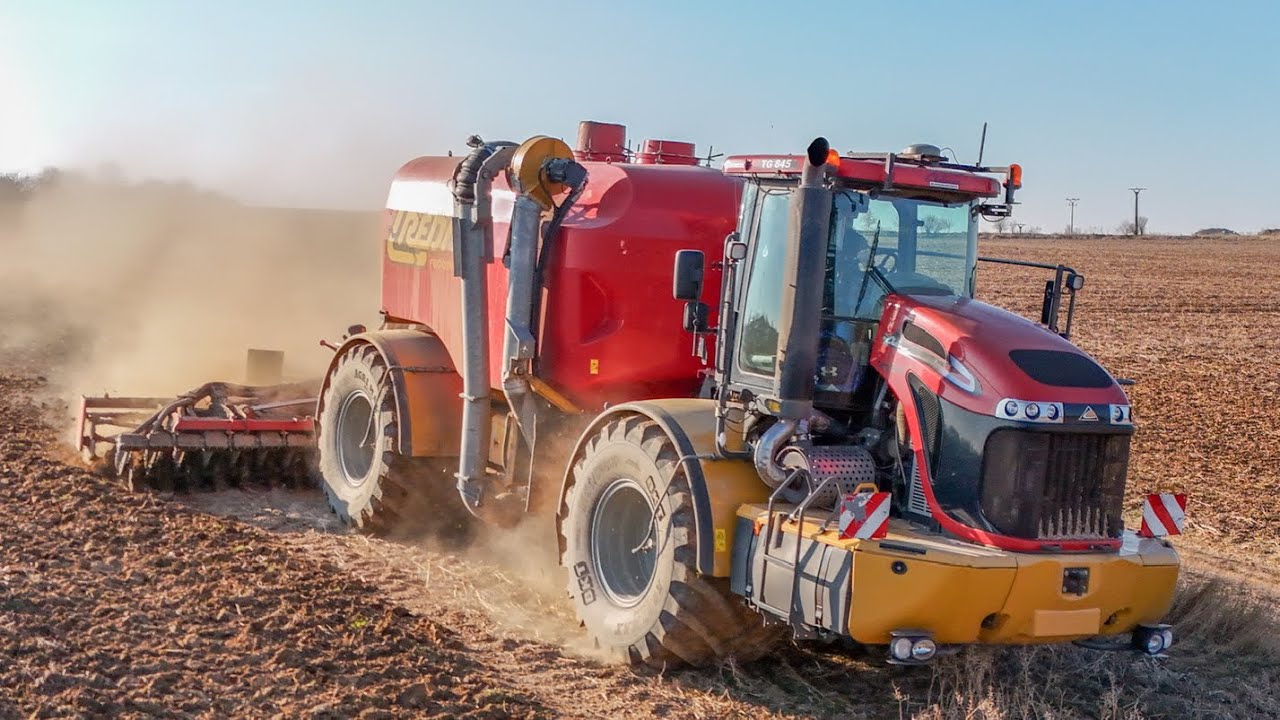 Challenger Terra Gator TG 845 CVT Red Limited Edition |Aplikace Digestátu 2025