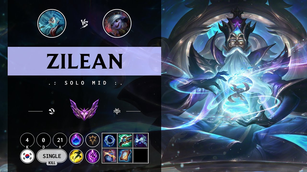 Zilean Mid vs Tristana - KR Master Patch 14.11