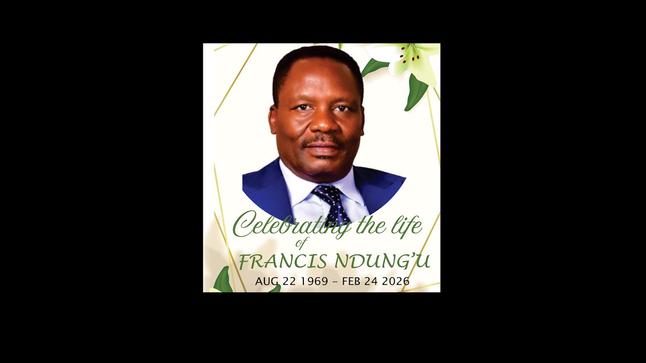 OUR BELOVED BROTHER FANCIS NDUNG'U FUNERAL SERVICE 3/3/2026