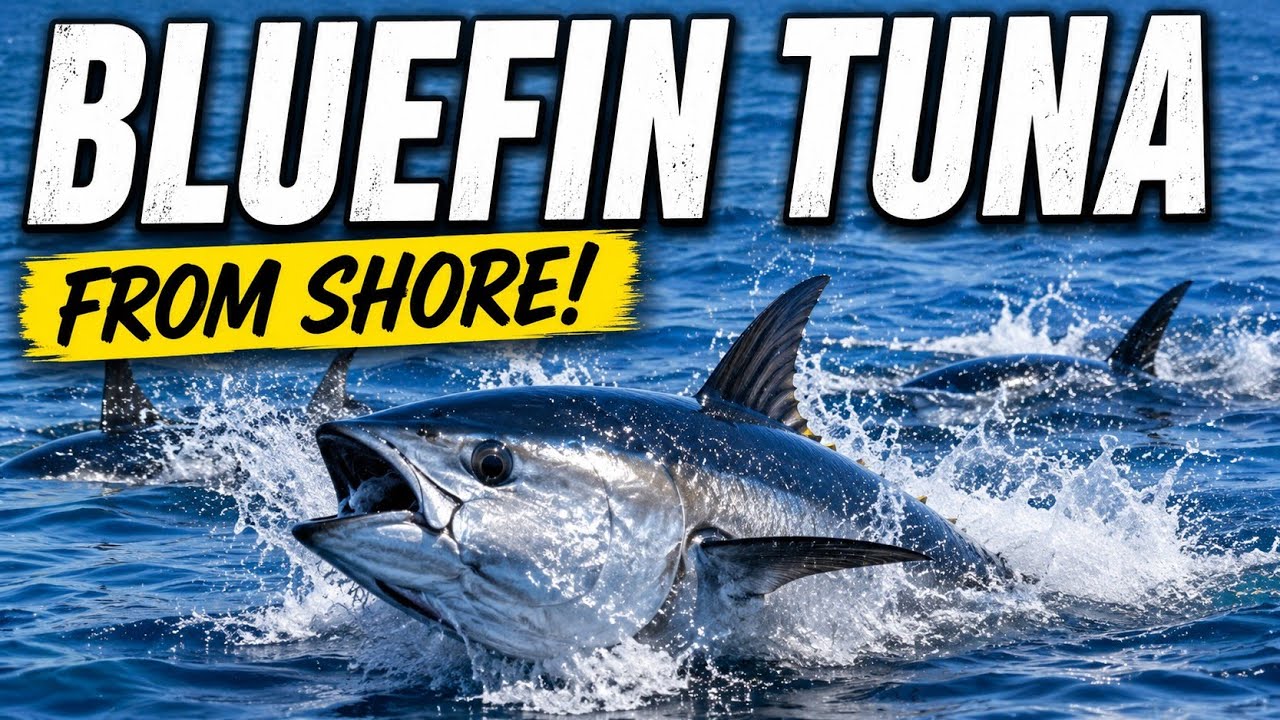Blu FinTuna 30 Yards from the shore in Cornwall