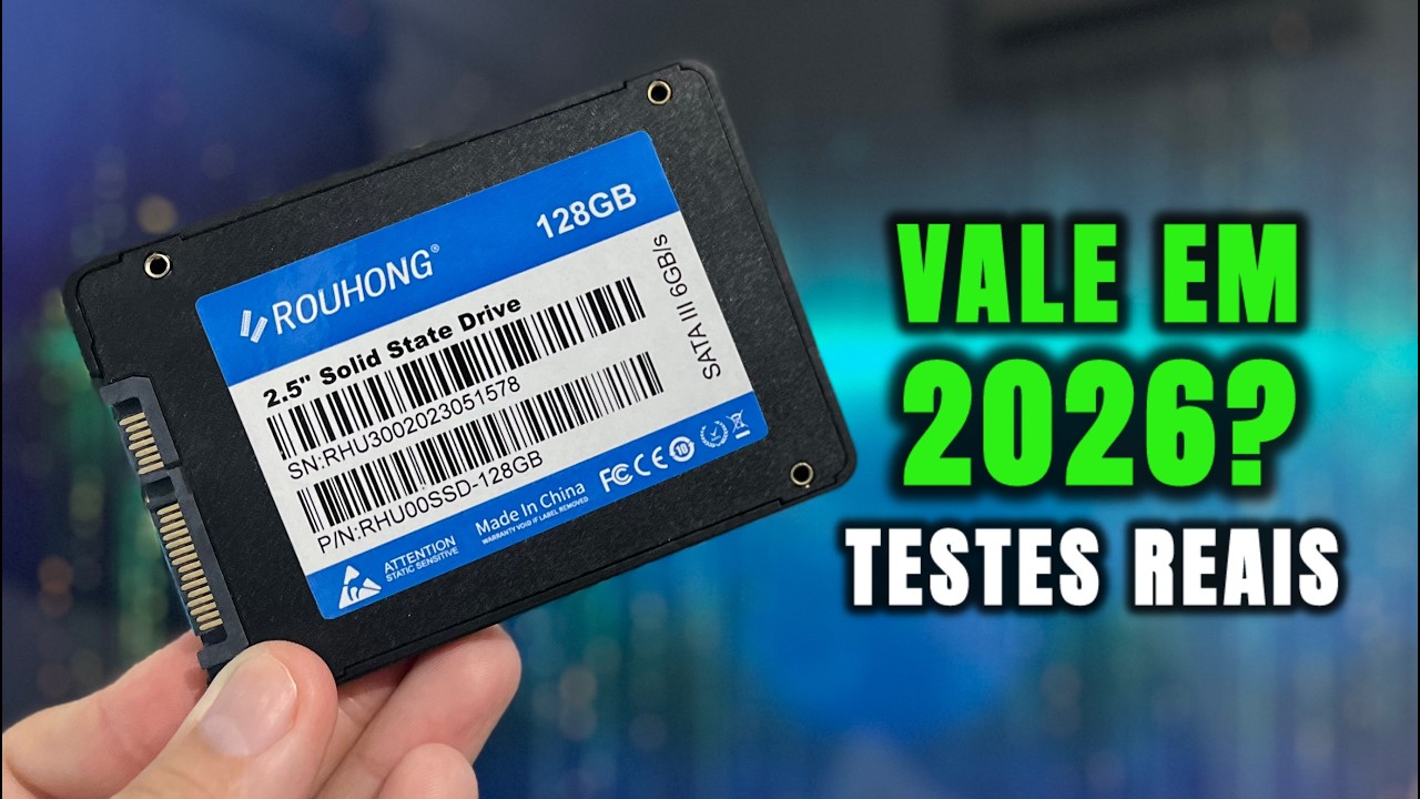 SSD Rouhong é Confiável? ⚠️ Review Completo com Benchmarks e Testes Práticos