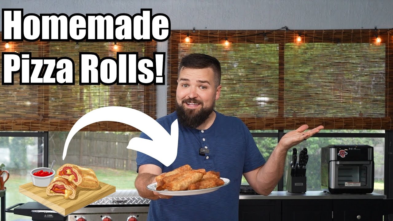 Fresh & Delicious Pizza Rolls From Scratch - Easy quick dinner recipe