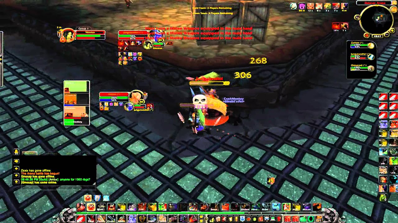 Vexxius II (Gladiator Arms Warrior PvP)