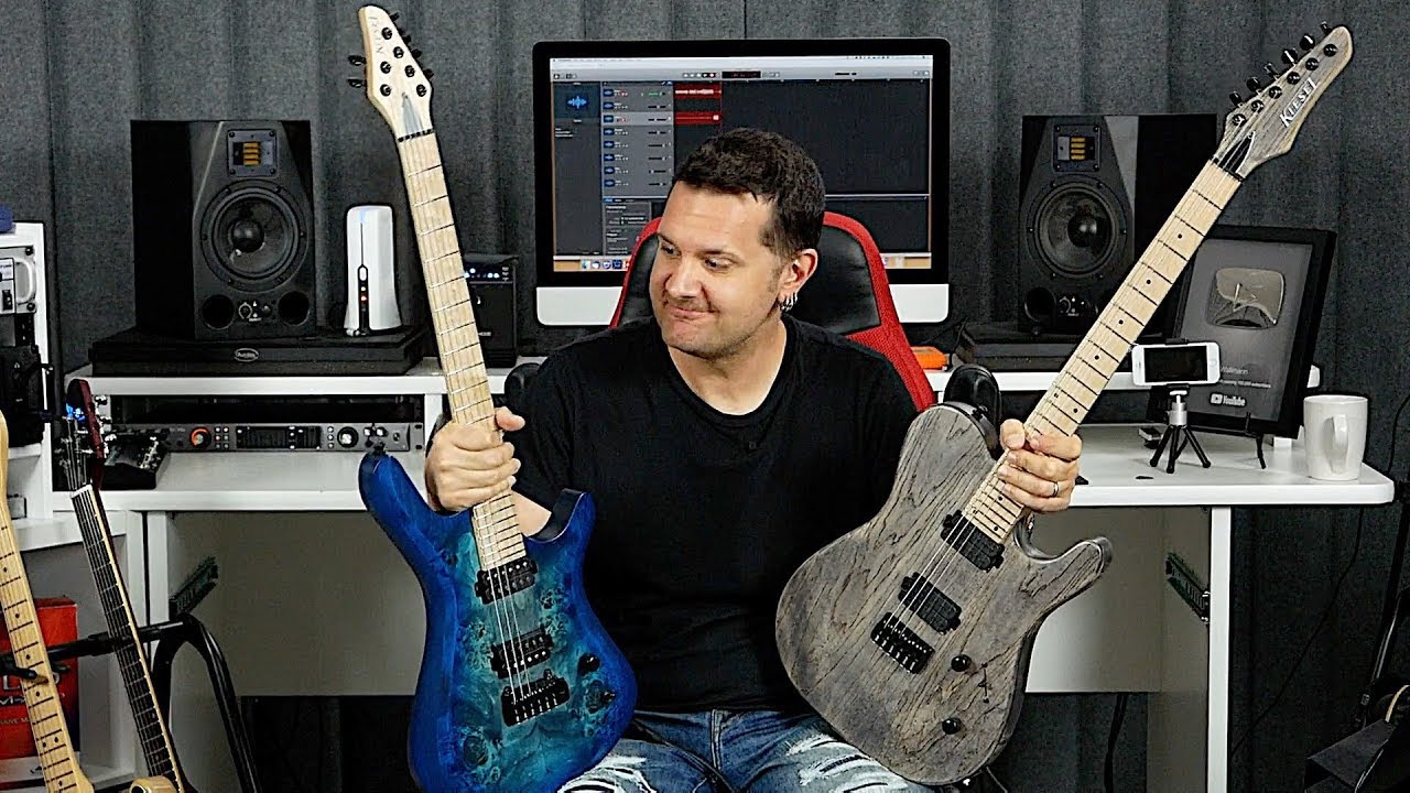 Kiesel Guitars: Lithium vs Frank Gambale vs Greg Howe pickups