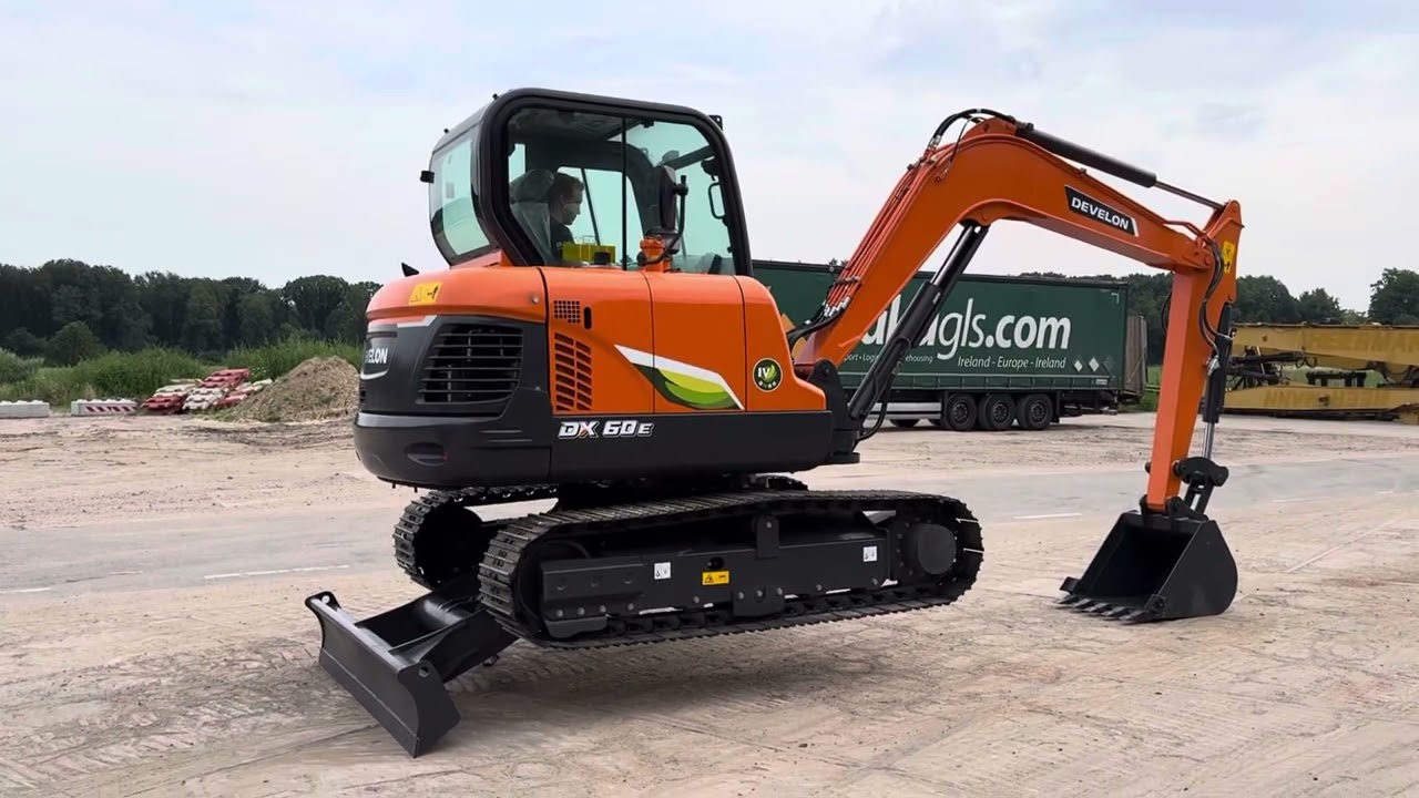 Develon DX60E-10N Excavator - Year: 2024