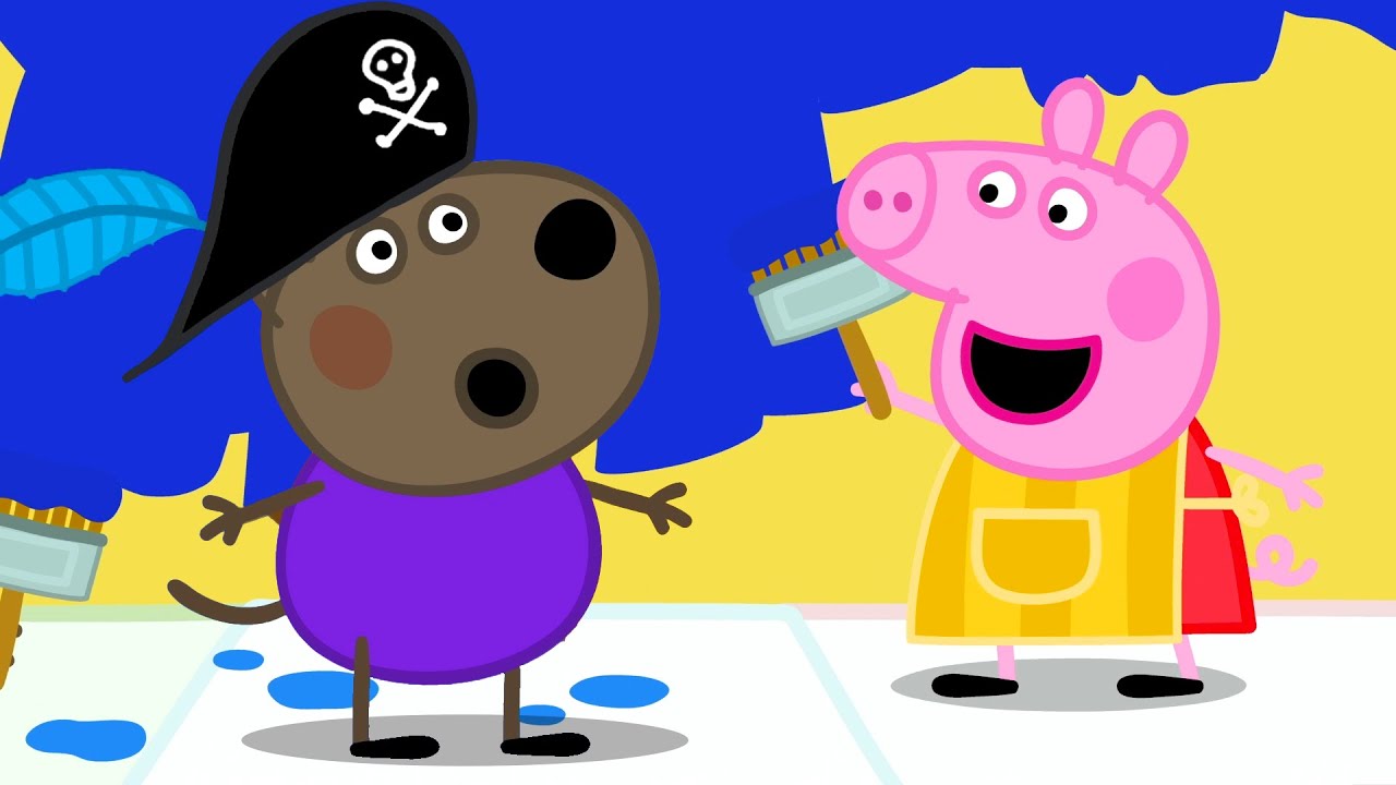 La chambre de pirate relookée ! | Peppa Pig Français Episodes Complets