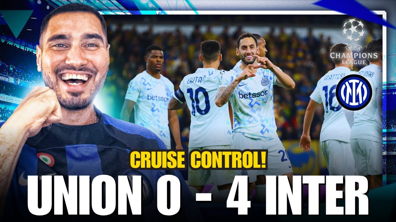ПИУУУУ НАКОНЕЦ-ТО! UNION SG 0 - 4 INTER | Реакция на матч #UCL