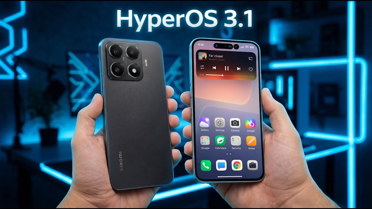 Xiaomi 15T получил HyperOS 3.1: более совершенный интерфейс Android.