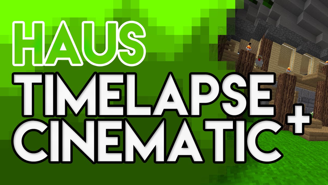 Bluren Community Server - Haus Timelapse und Cinematic