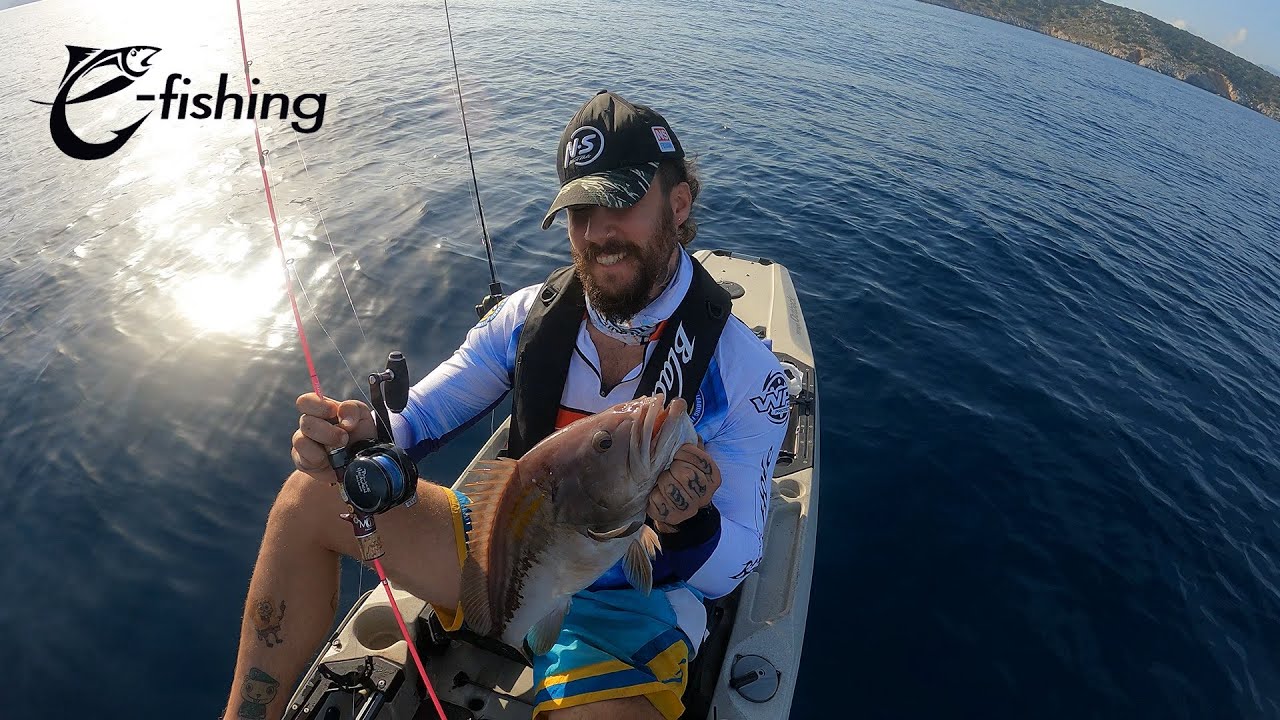 LIGHT JIGGING 😎 Παρουσιαση + ψαρεμα με takamitechnos moz 621lm σε ολα τα βαθη- Kayak fishing greece