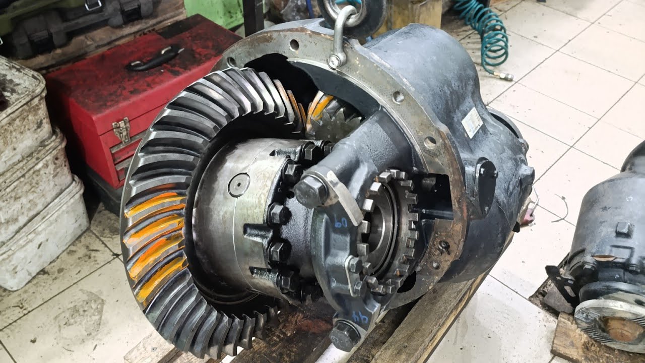 Ремонт редуктора Meritor 156