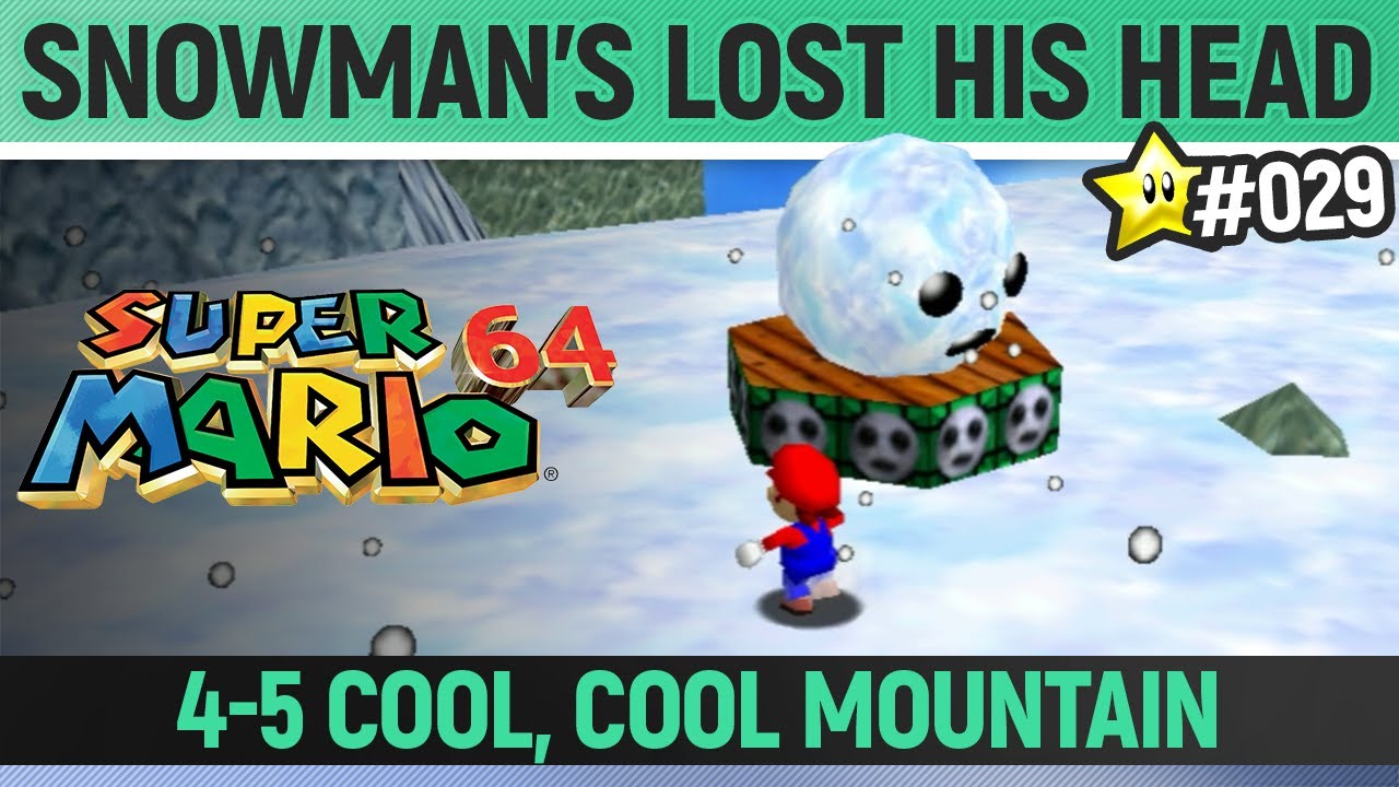 Super Mario 64 - Snowman's Lost his Head ⭐ 29/120 Star Guide