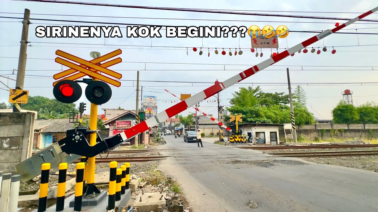 SANGAT UNIK!, Perlintasan KA TERBARU Indoporlen Bekasi, Jawa Barat REVISITED
