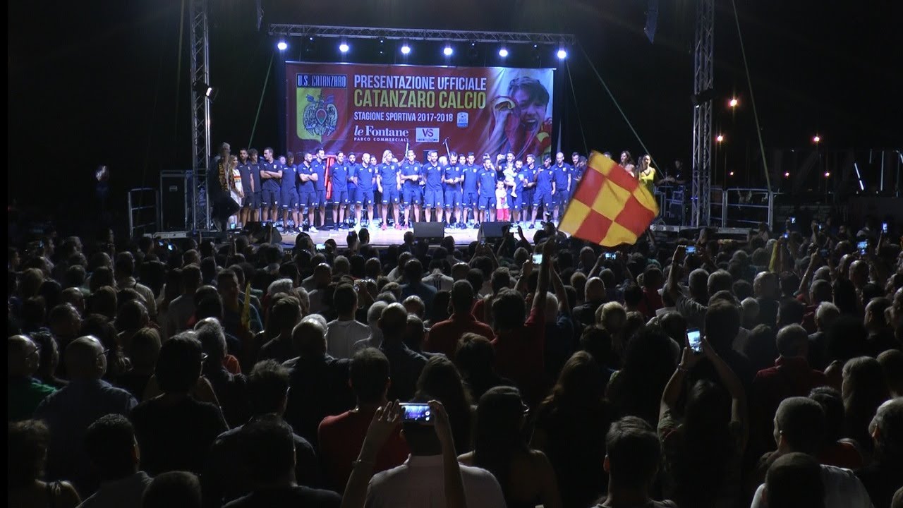 Festa del Catanzaro Calcio 1/4: Presentazione Ufficiale nuova formazione