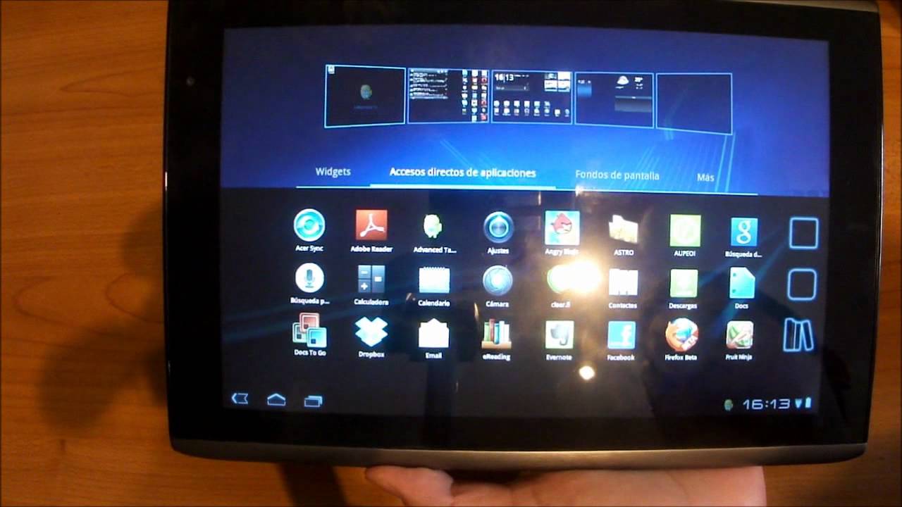 Review Acer Iconia Tab A500 en México parte 1