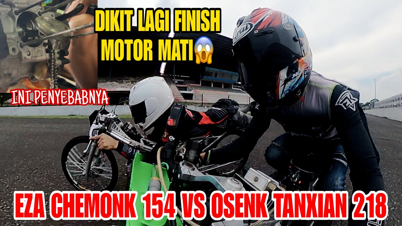 LAGA BERGENGSI JUPITER SELEMBAR BEBAS‼️ATASNYA GAGAL NYOLOK MOTOR MATI SAAT MAU FINISH😱